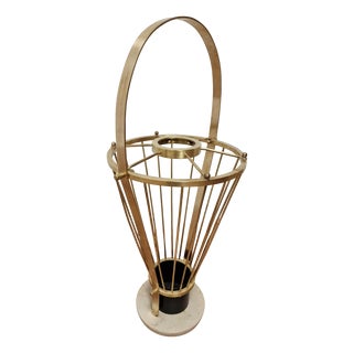 Brass Umbrella Stand, 1960s For Sale