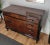 Wood Mid-Century Modern Italian Wood & Brass Chest of 4 Drawers For Sale - Image 7 of 9