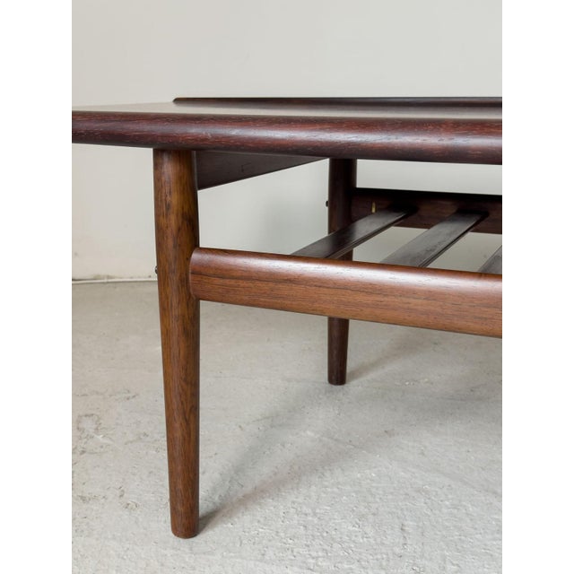 Danish Rosewood Coffee Table attributed to Svend Aage Eriksen for Glostrup, 1960s For Sale - Image 16 of 18