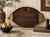 Vintage Mid-Century Walnut Carving Board With Solid Brass Pig Head Handles | Sculptural Charcuterie & Serving Board For Sale - Image 11 of 11