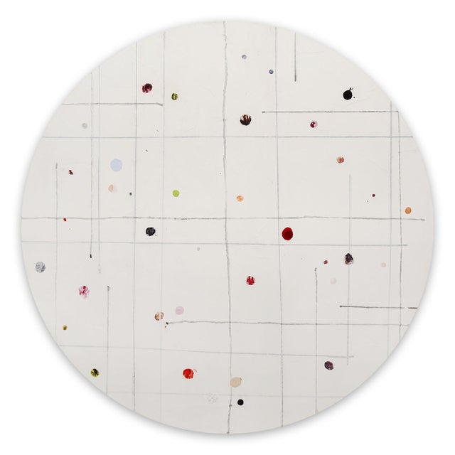 Harald Kröner "Tondo 8", Painting For Sale - Image 6 of 6