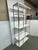 Modern Modern White + Chrome Etagere For Sale - Image 3 of 12
