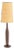 Mid-Century Modern Teak Table Lamp For Sale