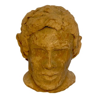 Studio Pottery Bust For Sale