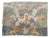 French Aubusson Style Screen-Printed by Hand Tapestry winged Stags, 1950s For Sale