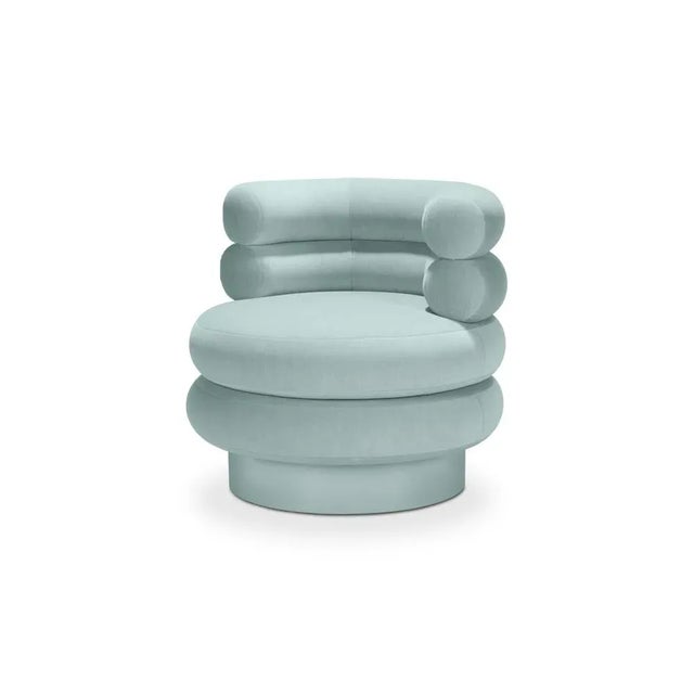 Jasmine gentle 933 swivel armchair by royal stranger dimensions: w 81 x d 80 x h 77 cm. seat height 48 cm. materials:...