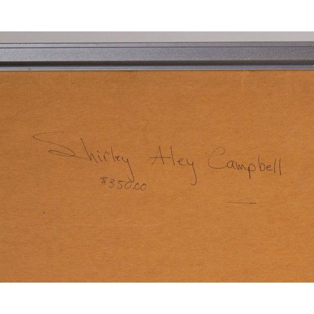1980 Collage and Drawing Signed by Shirley Aley Campbell For Sale - Image 9 of 10