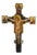 Religious Artist, 14th Century Style Crucifix, Tempera on Panel For Sale