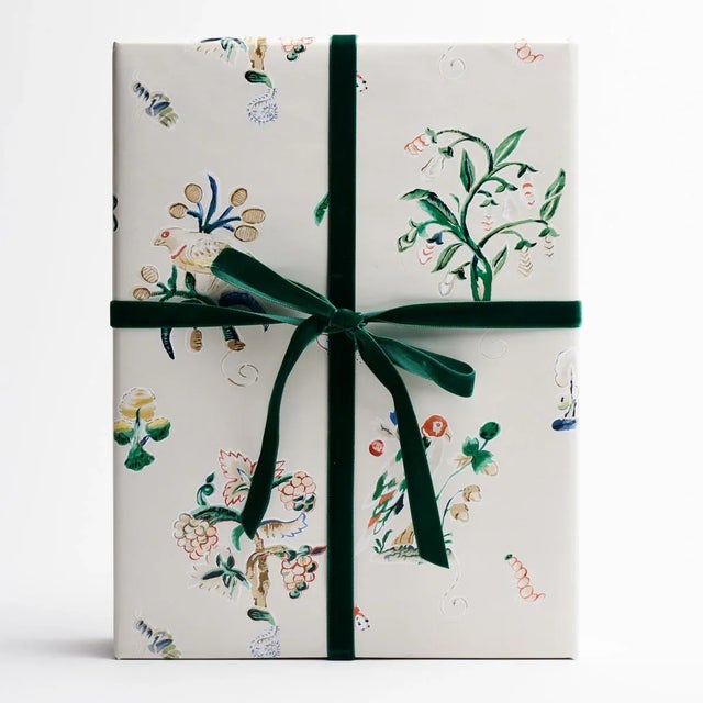 Lusciously thick, this wrapping paper creases and folds beautifully and is richly printed with Schumacher’s Magical...