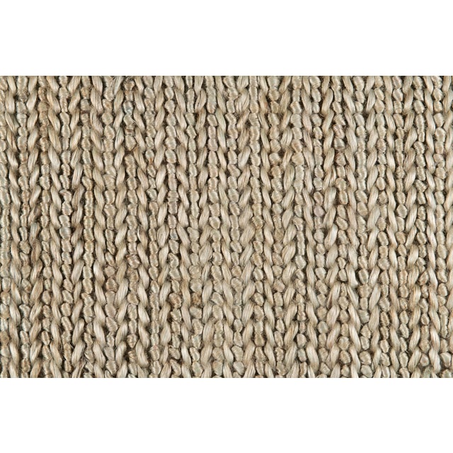 Not Yet Made - Made To Order Part & Parcel Goods Jute Weave Rug, 5'x8', Sky Blue For Sale - Image 5 of 6