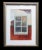 1960s "Window" Architectural Scene Mixed-Media Painting by Robert S. Moskowitz, Framed For Sale - Image 4 of 4