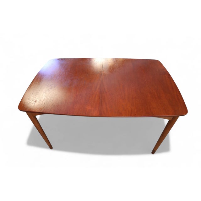 The Bovirke Dining Table in Teak with Double Extensions by Finn Juhl for Bovirke, Danmark, 1940s For Sale - Image 6 of 18