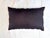 Pillow made with wool pile genuine hand made antique Persian rug fragment- Poly fill with fabric backing sewn closure-