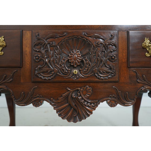 Kindel Winterthur Collection Mahogany Lowboy For Sale - Image 16 of 17