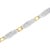 Haus of Brilliance 14K Yellow and White Gold 2.0 Cttw Princess Cut Diamond Tapered and Equal Sign Link Bracelet - 7" For Sale - Image 4 of 7