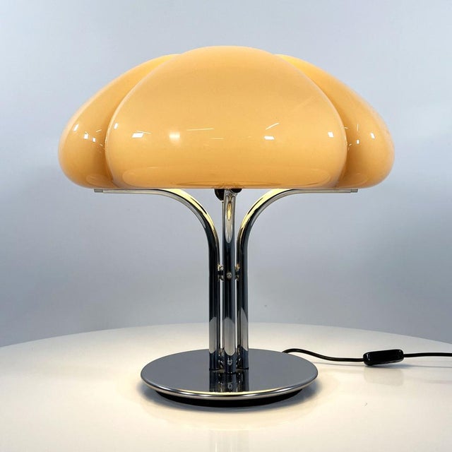 Quadrifoglio Table Lamp by Ufficio Progetti for Guzzini, 1970s For Sale - Image 6 of 10