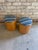 Mid-Century Modern Pair of Vintage Wooden Storage Stools For Sale - Image 3 of 18