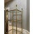 Offered is a vintage metal etagere with faux bamboo details and five removable glass shelves. This piece was recently...
