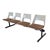 Mid-Century Modern Tandem Four Seat Bench by Krueger, 1969 For Sale - Image 4 of 12