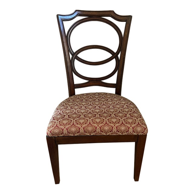 1970s Henredon George III Style Bowl Back Dining Chair For Sale