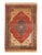 Pasargad DC Double-Sided Hand-Knotted Silk Quchan Rug For Sale - Image 4 of 7
