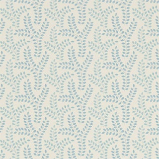 Sanderson Yarton Wallpaper in Cornflower Blue For Sale