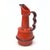 Mid-Century Modern Unusual Burnt Orange Ceramic Pitcher Curation - Group of 3 For Sale - Image 3 of 11