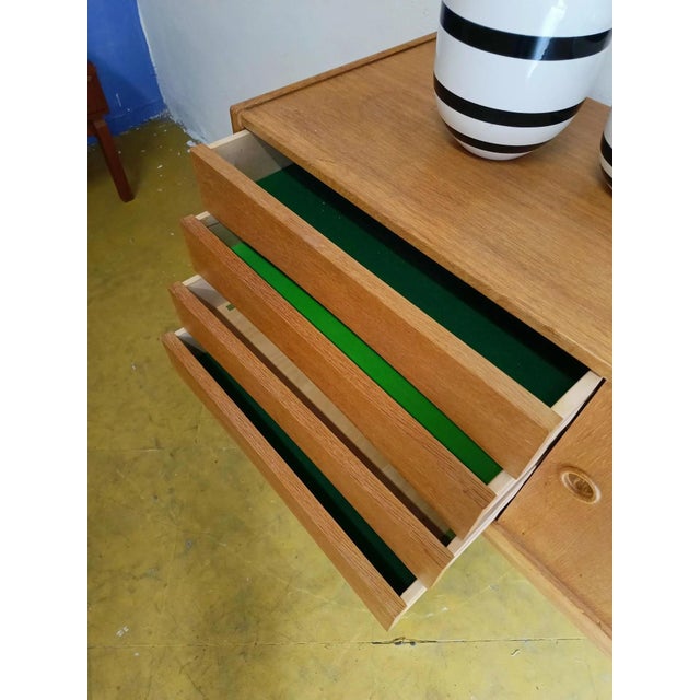 Vintage Swedish Sideboard attributed to Eric Wørtz, 1950s For Sale - Image 6 of 8
