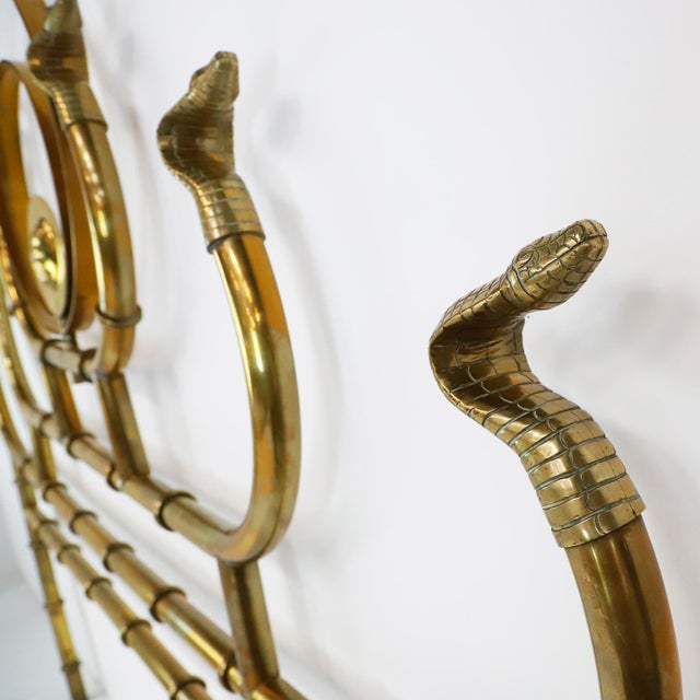 1960s Big Size Cobra Headboard Attributed to Arturo Pani For Sale - Image 18 of 18