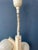 Mid-Century Modern White Pendant Lamp with Opaline Glass Shades For Sale - Image 12 of 13