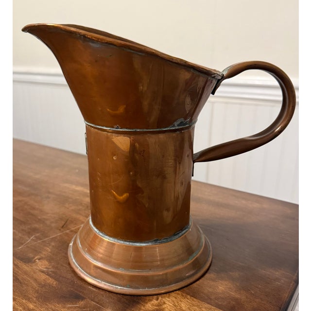 Hammered Copper Pitcher For Sale - Image 13 of 15