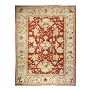 Turkish Oushak Rug 9'2'' X 12'7'' For Sale