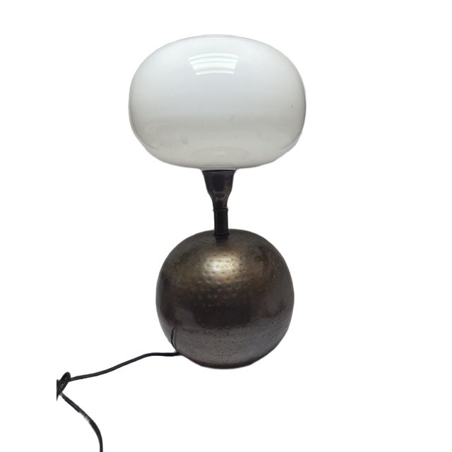Art Deco Bedside Lamp, Greece, 1980s, in Very Good conditions. Designed 1950 to 1959 European Plug (up to 250V).The wiring...