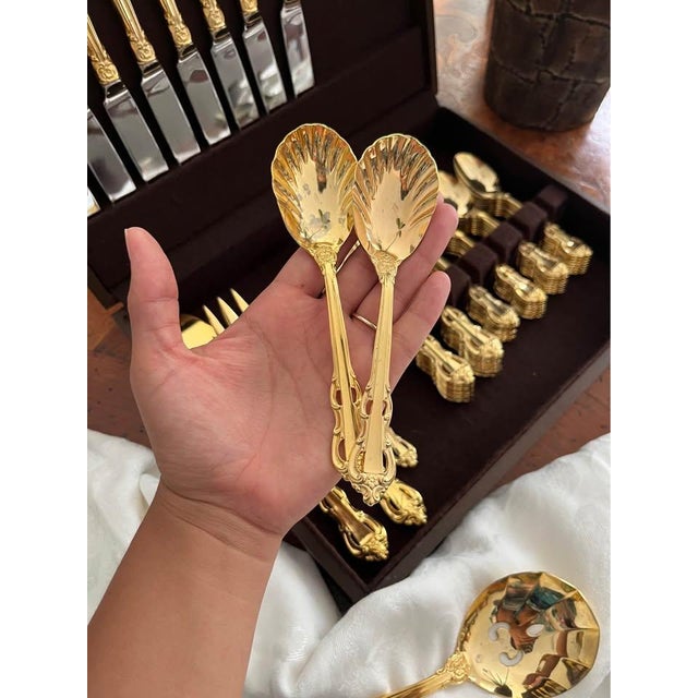 1980s American Towle Supreme Cutlery Service for (8) - 71 pcs For Sale In Orlando - Image 6 of 8