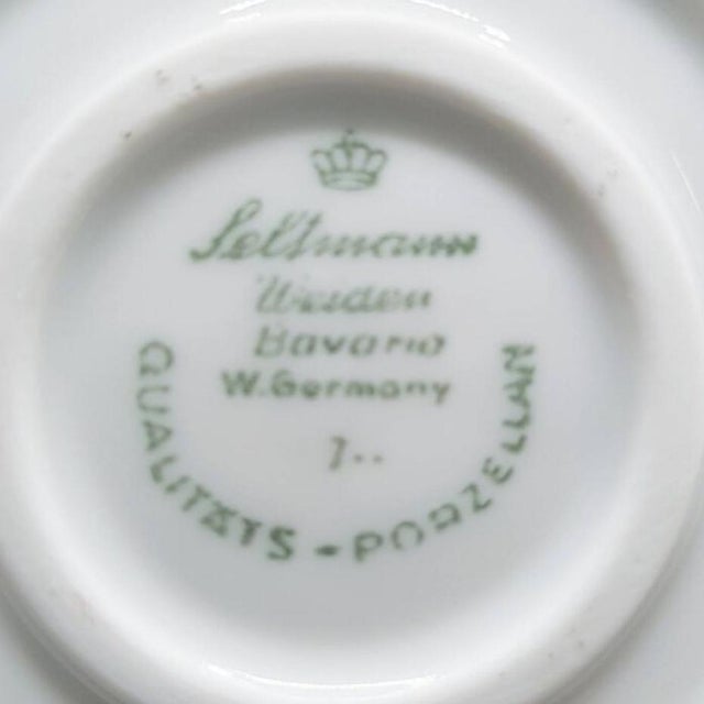Bavarian Porcelain Dragon Tea Service, 1960s, Set of 15 For Sale - Image 11 of 13