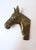 Metal Horse Head Bust Wall Sculptures, Pair, Circa Mid-20th Century For Sale - Image 7 of 10