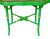 Victorian Apple Green Papier Mache Tray Table by Jennens & Bettridge's For Sale In Boston - Image 6 of 13