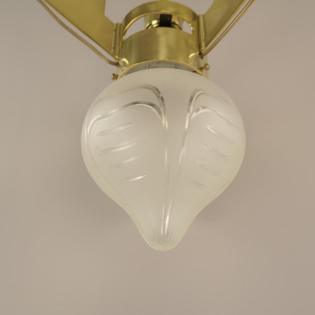 Chandelier from Wiener Werkstätte, 1920s For Sale - Image 11 of 15