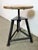 Black Industrial Workshop Swivel Stool, 1960s For Sale - Image 8 of 13
