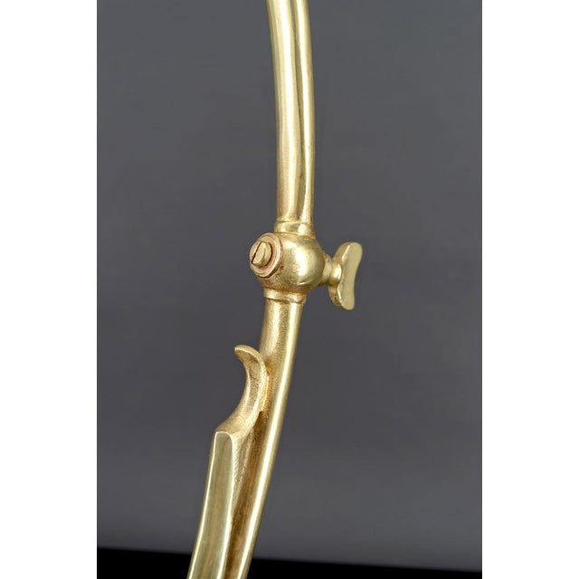 Art Nouveau Desk Lamp in Bronze and Marble, France, 1890s For Sale - Image 16 of 18