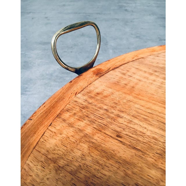 Wood Mid-Century Modern Tray Side Table, Italy, 1960s For Sale - Image 7 of 18