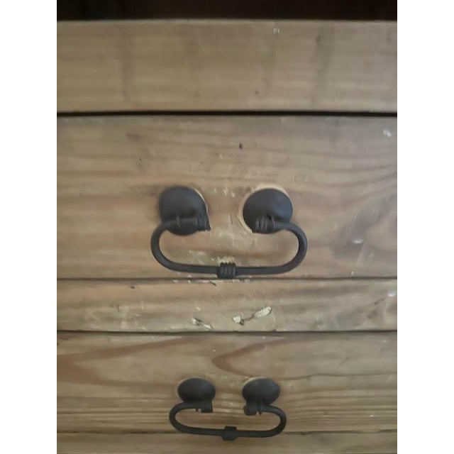 Vintage Pine Console For Sale - Image 4 of 7