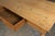 Tan Antique Country French Provincial Pine Farmhouse Table For Sale - Image 8 of 12