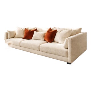 Bixby 98" Boucle Sofa For Sale