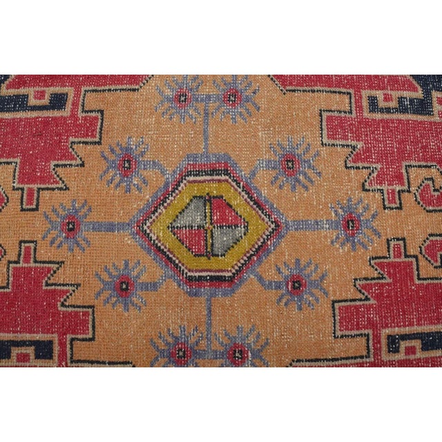 Vintage Handknotted Area Carpet For Sale In Phoenix - Image 6 of 10