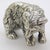 Large Vintage Italian Handmade Silver Brown Bear Cub Figurine, Novara, 1970s For Sale - Image 11 of 16