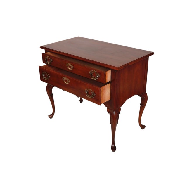 Queen Anne Hickory Chair Queen Anne Lowboy For Sale - Image 3 of 12