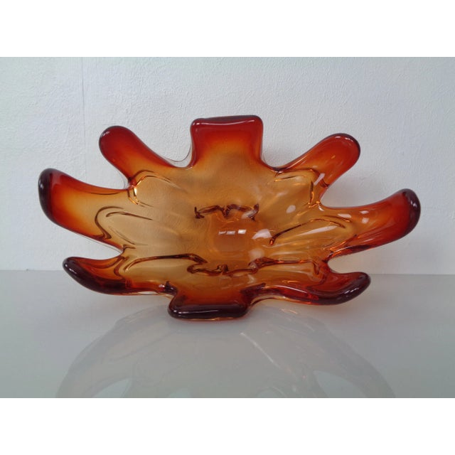 Sommerso Murano Glass Bowl, Italy, 1960s For Sale - Image 6 of 14