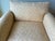 Chinoiserie 1990s Comfy Vintage Easy Chair and a Half - Reupholstered in a Soft Yellow Chinoiserie Fabric For Sale - Image 3 of 12