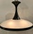 Modern Currey & Co. Modern Electress Iron and Frosted Glass Pendant For Sale - Image 3 of 5